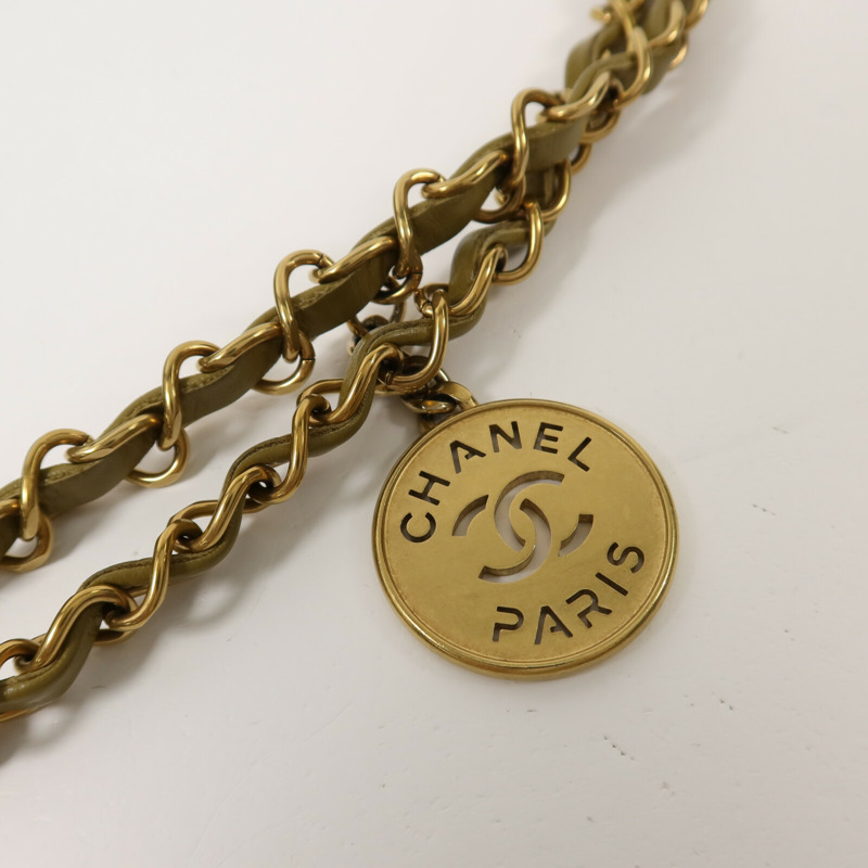 CHANEL 牛皮皮革Chanel 22 Small鏈帶肩背袋-9