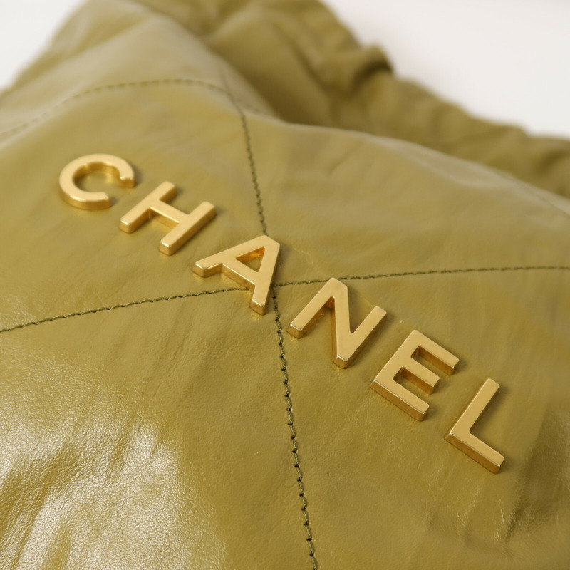 CHANEL 牛皮皮革Chanel 22 Small鏈帶肩背袋-10