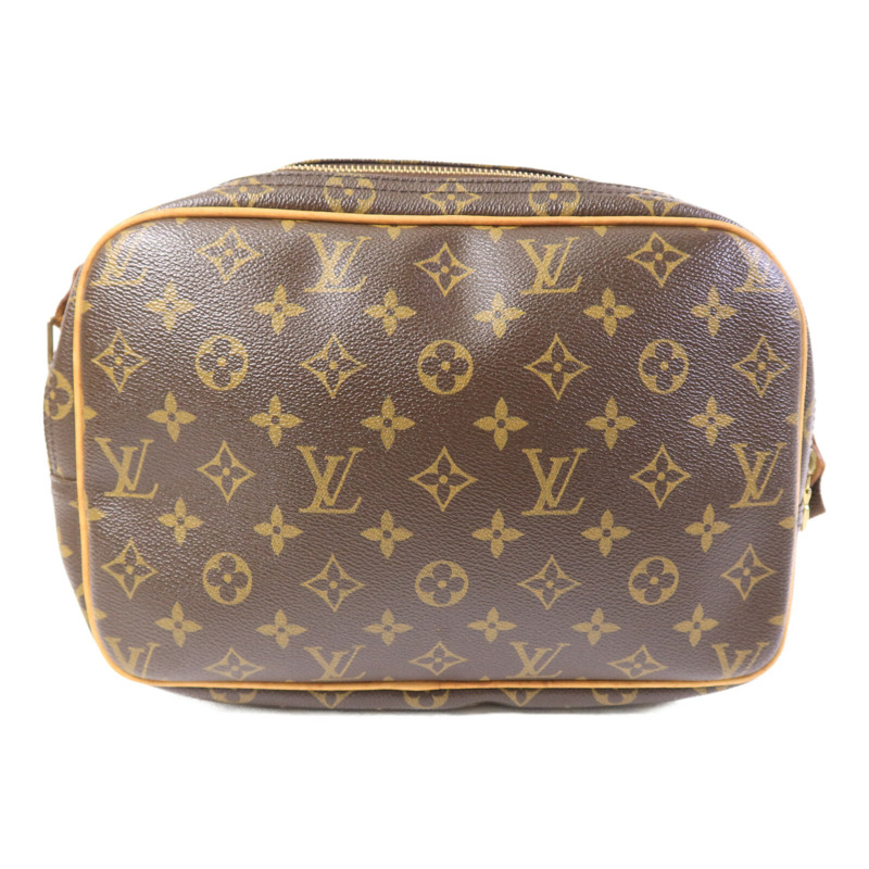 LOUIS VUITTON Monogram Reporter PM肩背袋-1