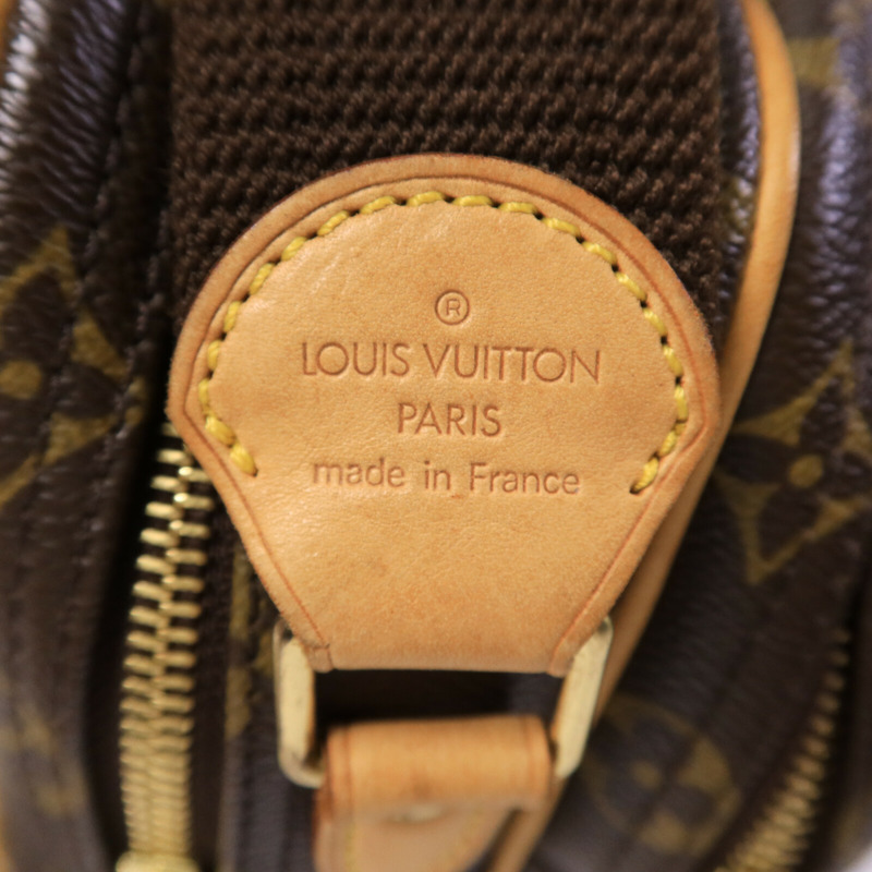 LOUIS VUITTON Monogram Reporter PM肩背袋-6