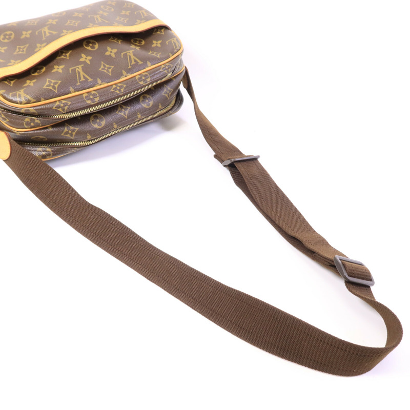 LOUIS VUITTON Monogram Reporter PM肩背袋-9