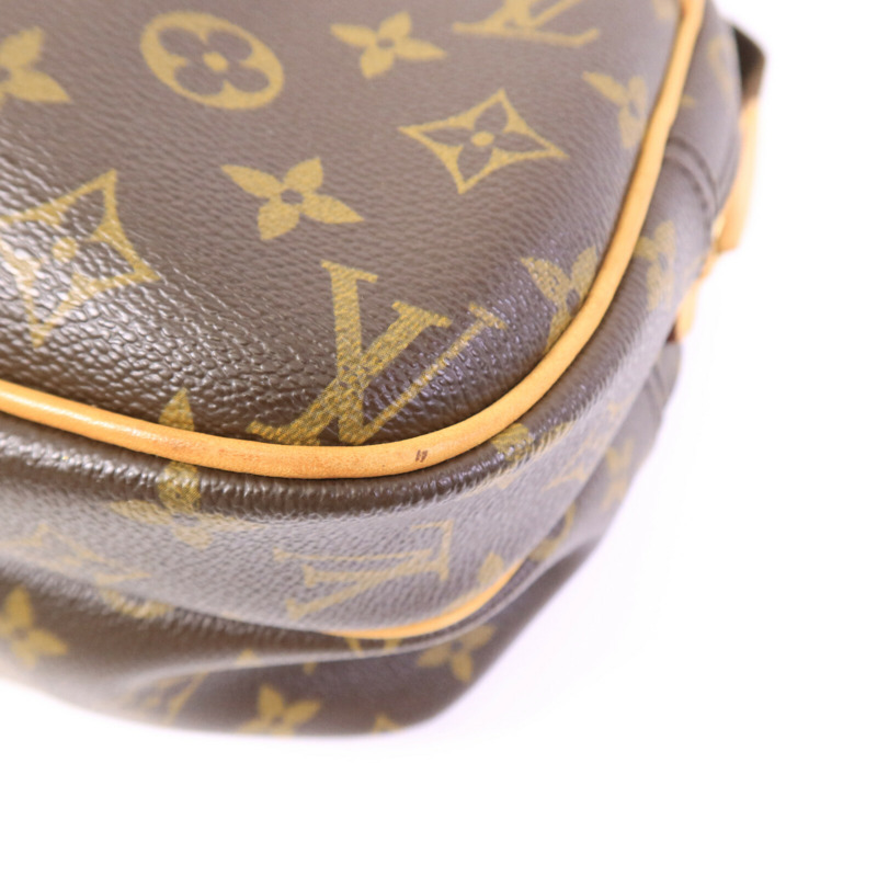 LOUIS VUITTON Monogram Reporter PM肩背袋-10