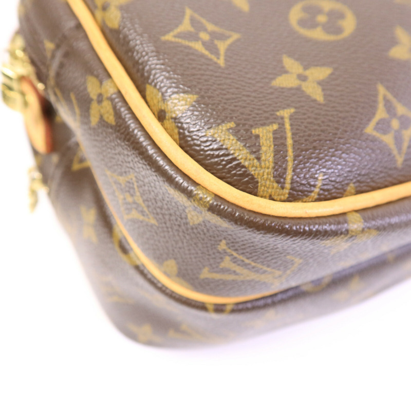 LOUIS VUITTON Monogram Reporter PM肩背袋-11