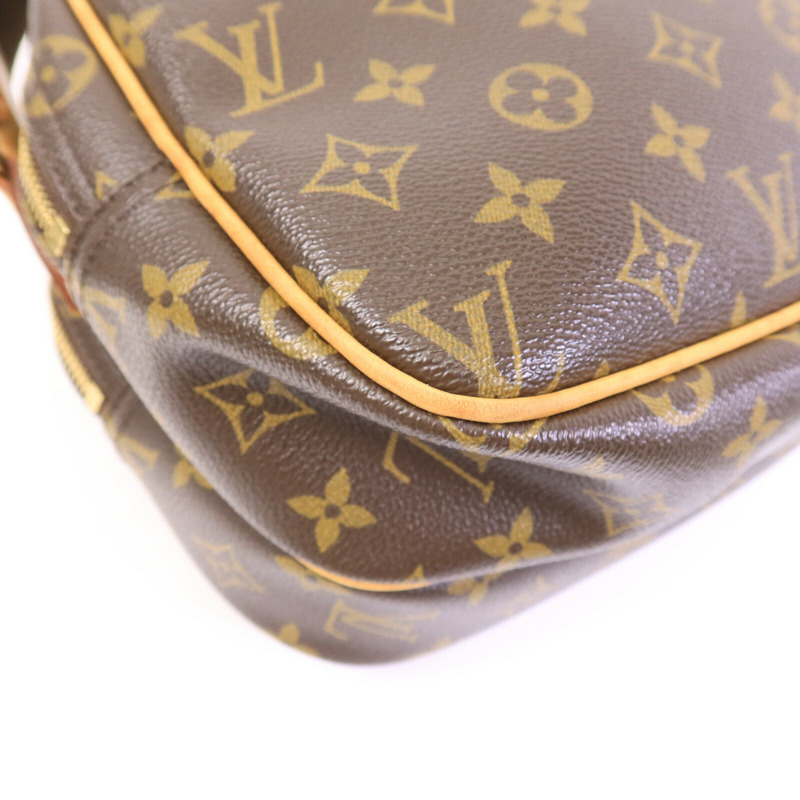 LOUIS VUITTON Monogram Reporter PM肩背袋-13