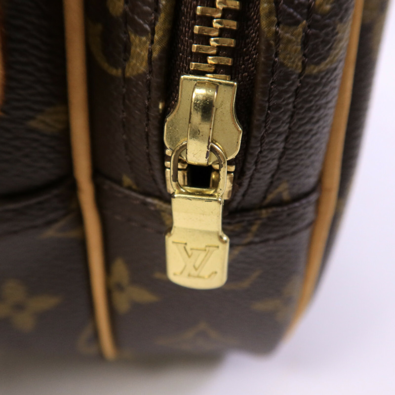 LOUIS VUITTON Monogram Reporter PM肩背袋-17