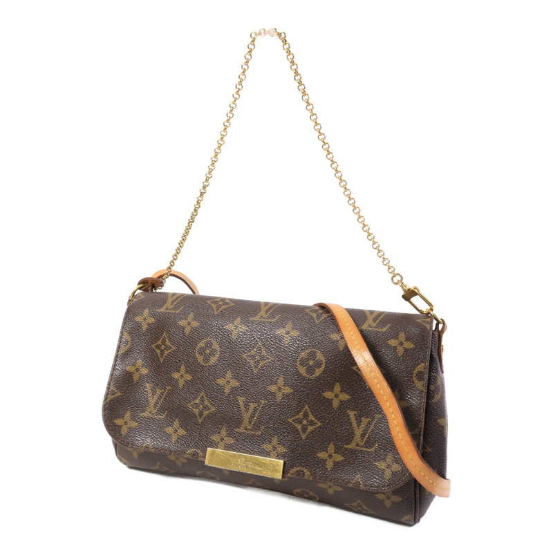 LOUIS VUITTON Monogram Favorite MM金扣手挽肩背兩用袋-2