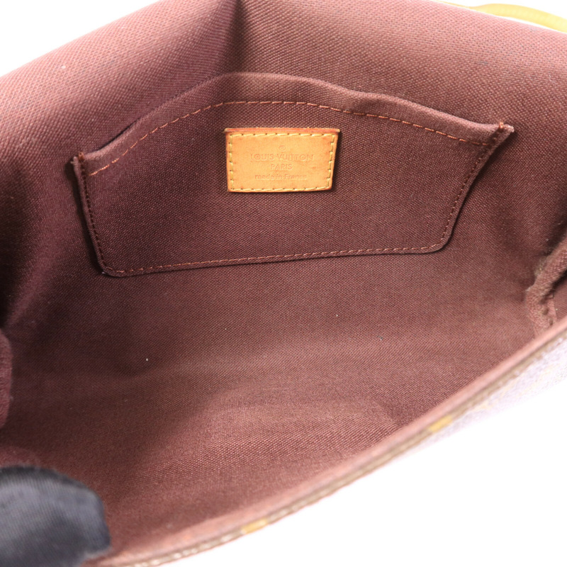 LOUIS VUITTON Monogram Favorite MM金扣手挽肩背兩用袋-4