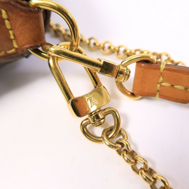 LOUIS VUITTON Monogram Favorite MM金扣手挽肩背兩用袋-13