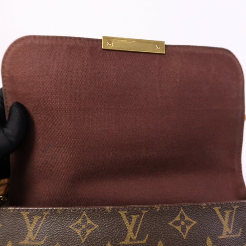 LOUIS VUITTON Monogram Favorite MM金扣手挽肩背兩用袋-14