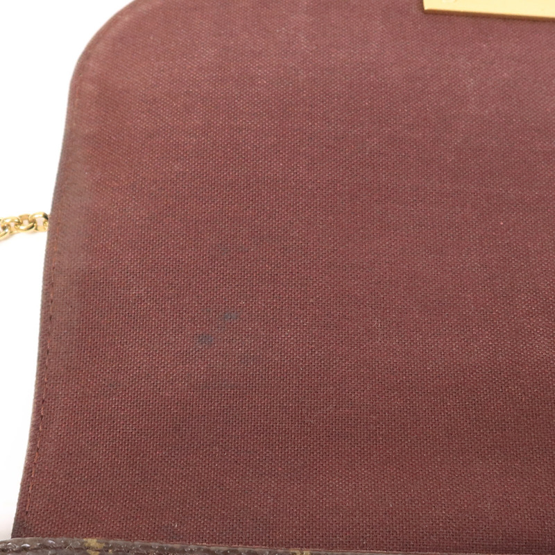 LOUIS VUITTON Monogram Favorite MM金扣手挽肩背兩用袋-16