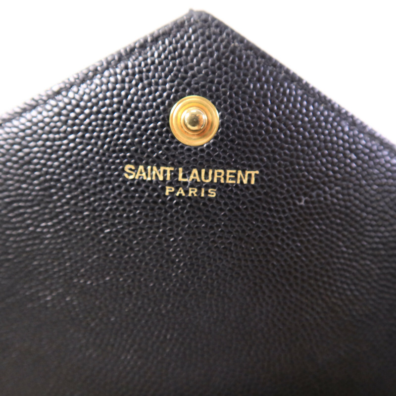 SAINT LAURENT 牛皮皮革Cassandre Envelope鏈帶肩背袋-5