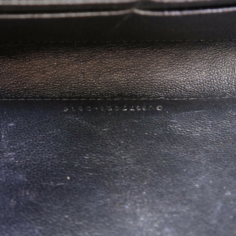 SAINT LAURENT 牛皮皮革Cassandre Envelope鏈帶肩背袋-7