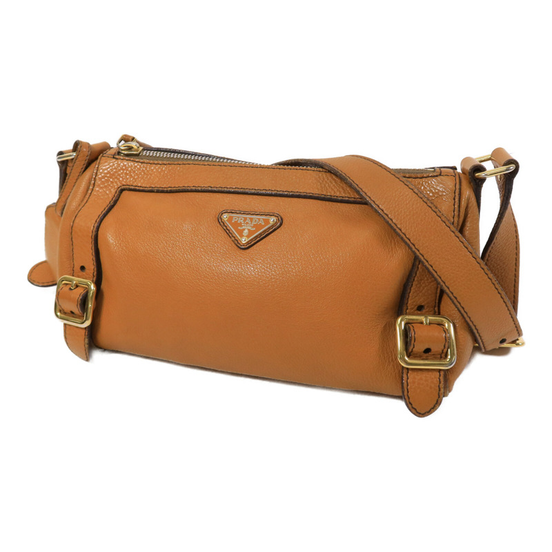 PRADA 牛皮皮革Shoulder Bag肩背袋-2