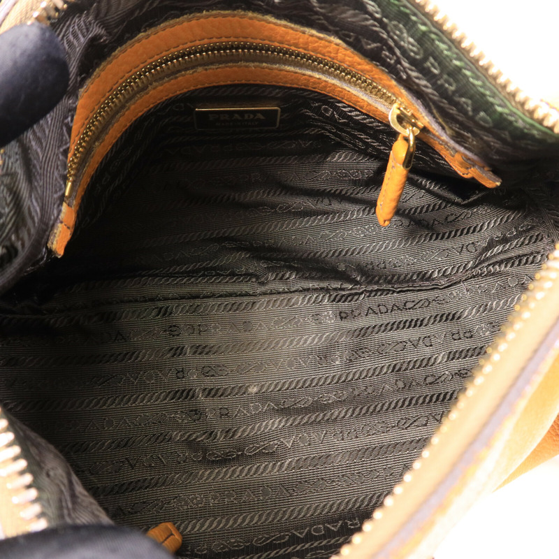 PRADA 牛皮皮革Shoulder Bag肩背袋-3
