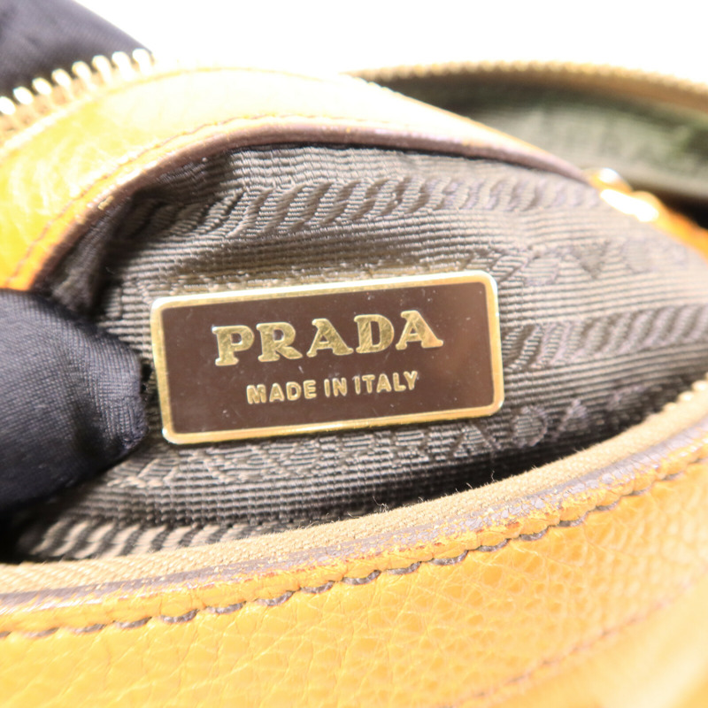 PRADA 牛皮皮革Shoulder Bag肩背袋-4