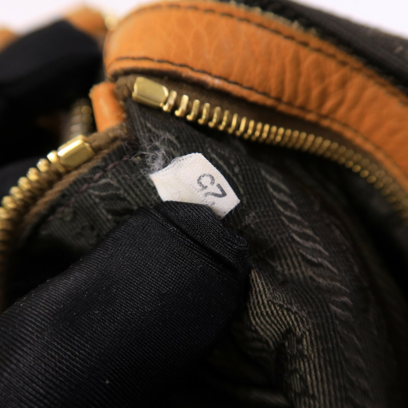 PRADA 牛皮皮革Shoulder Bag肩背袋-6