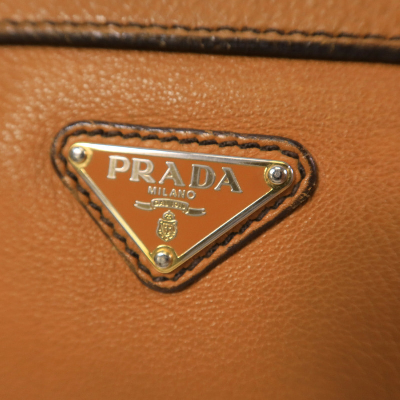 PRADA 牛皮皮革Shoulder Bag肩背袋-12