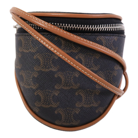 CELINE 塗層帆布Small Zipped Purse肩背袋