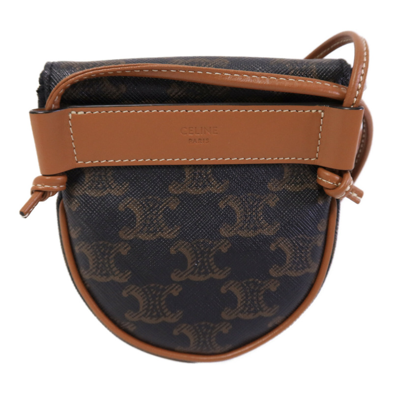 CELINE 塗層帆布Small Zipped Purse肩背袋-1