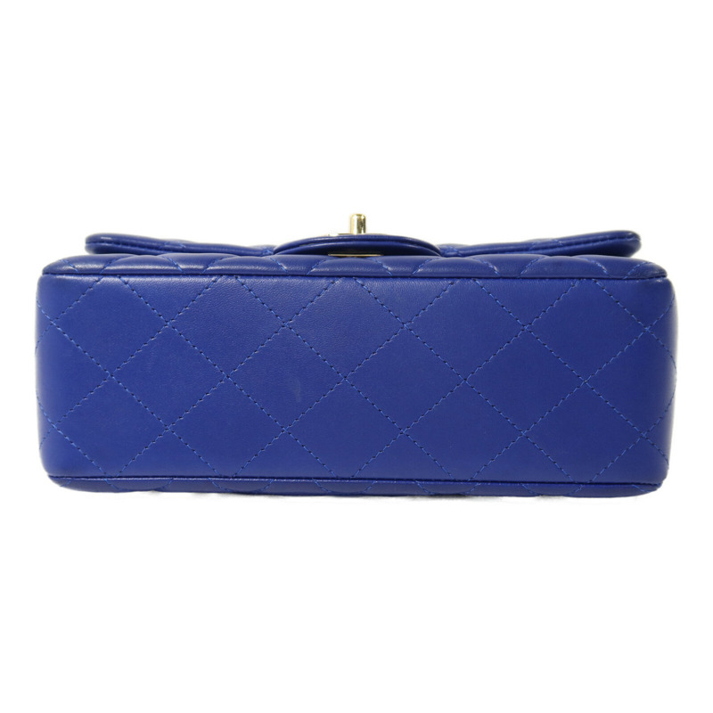 CHANEL 羊皮皮革Mini Classic 20鏈帶肩背袋-3