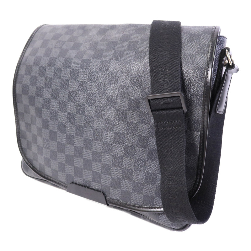 LOUIS VUITTON Damier Graghite Daniel MM肩背袋-2