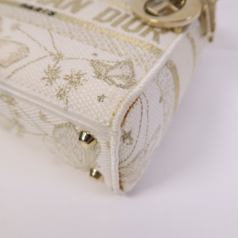 Dior 帆布Lady D-Lite手挽肩背兩用袋-12