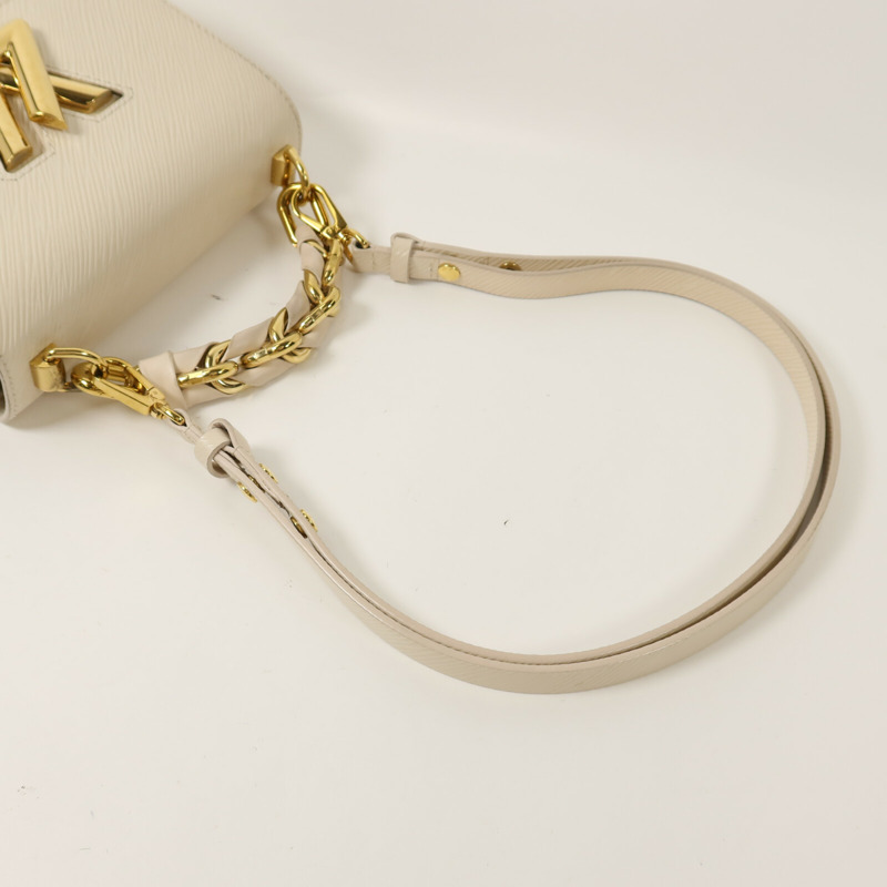LOUIS VUITTON Epi Twist PM鏈帶手挽肩背兩用袋-6
