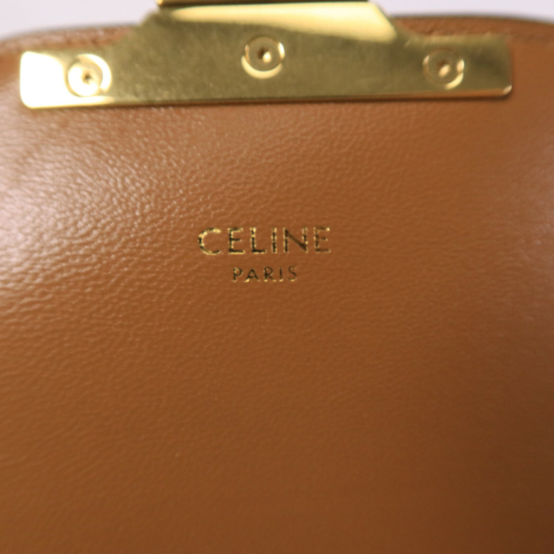 CELINE 帆布Teen Triomphe Bag肩背袋-5