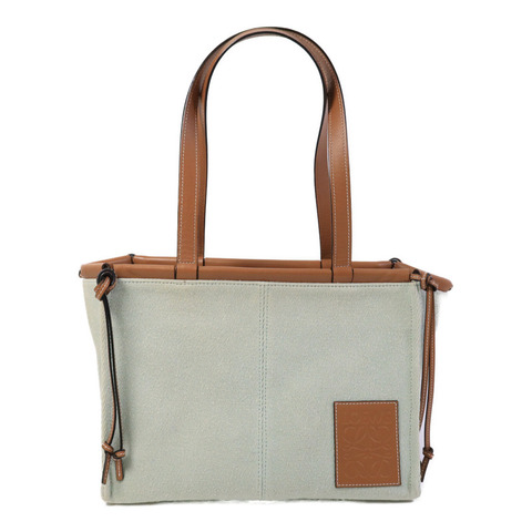 LOEWE 帆布Cushion Tote手挽袋