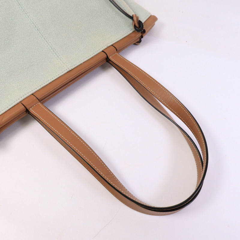LOEWE 帆布Cushion Tote手挽袋-8