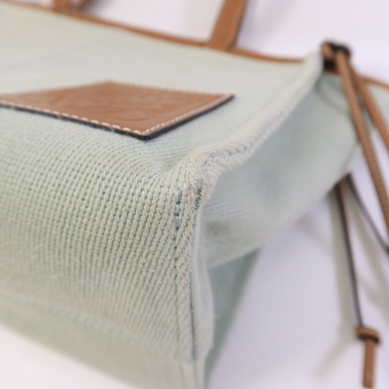 LOEWE 帆布Cushion Tote手挽袋-9