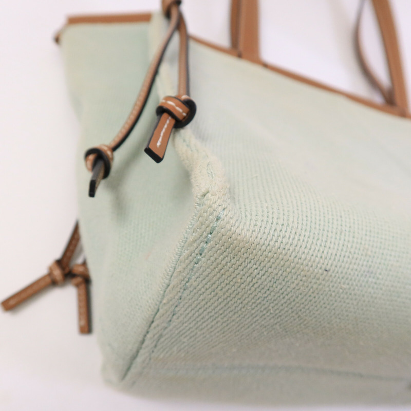 LOEWE 帆布Cushion Tote手挽袋-10