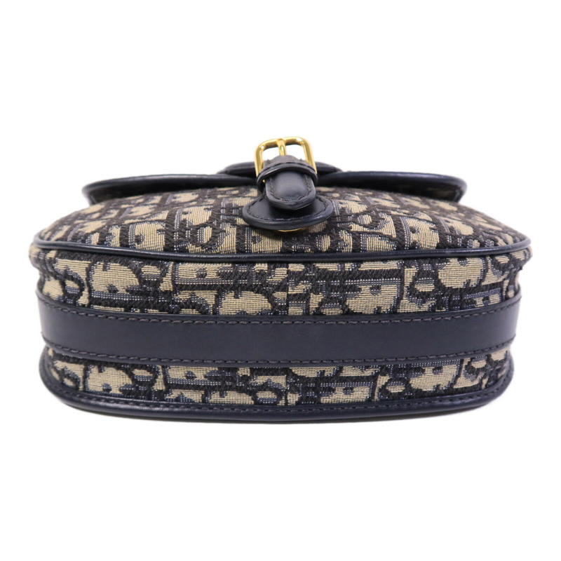 Dior 帆布Bobby Medium金扣肩背袋-3