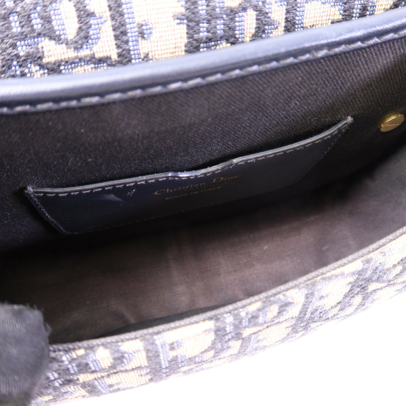 Dior 帆布Bobby Medium金扣肩背袋-4