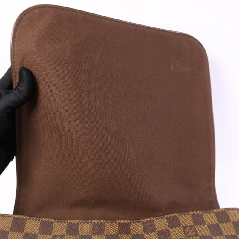 LOUIS VUITTON Damier Brooklyn MM肩背袋-14