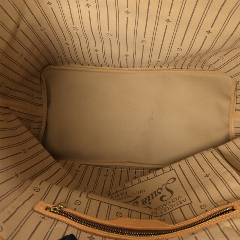 LOUIS VUITTON Monogram Neverfull GM Tote Bag金扣肩背袋-4