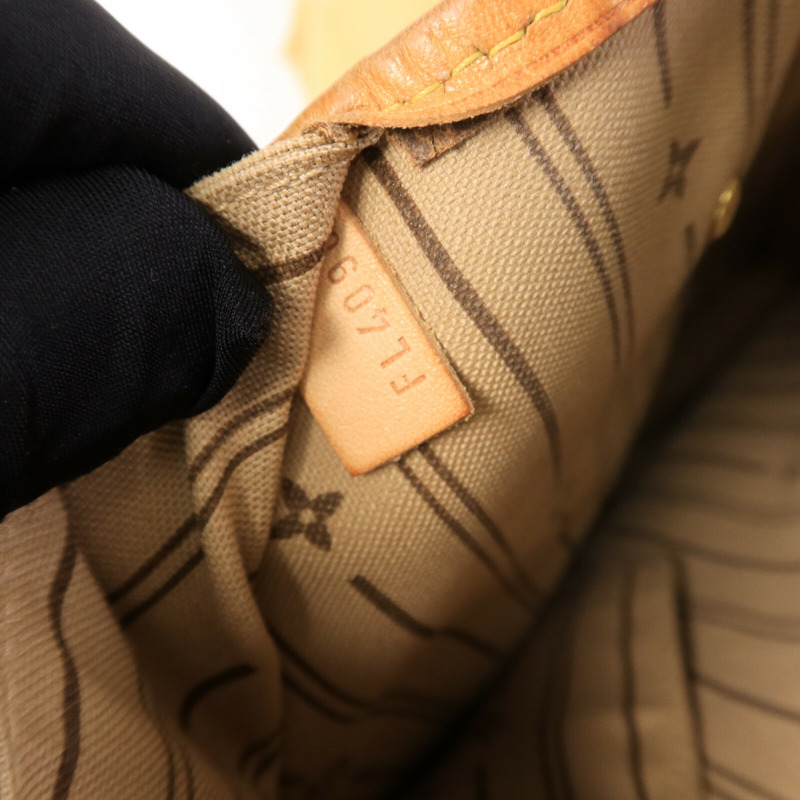 LOUIS VUITTON Monogram Neverfull GM Tote Bag金扣肩背袋-7