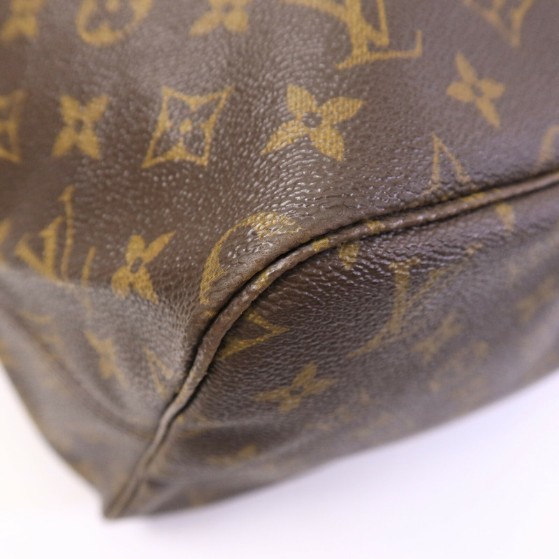 LOUIS VUITTON Monogram Neverfull GM Tote Bag金扣肩背袋-11