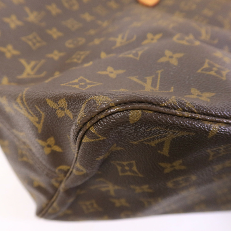 LOUIS VUITTON Monogram Neverfull GM Tote Bag金扣肩背袋-13