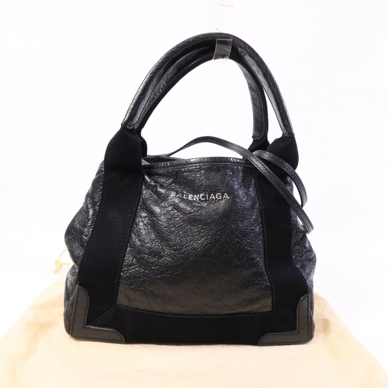 BALENCIAGA 牛皮皮革Cabas XS手挽肩背兩用袋-10