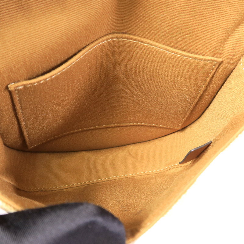 CELINE 塗層帆布Mini Besace肩背袋-4