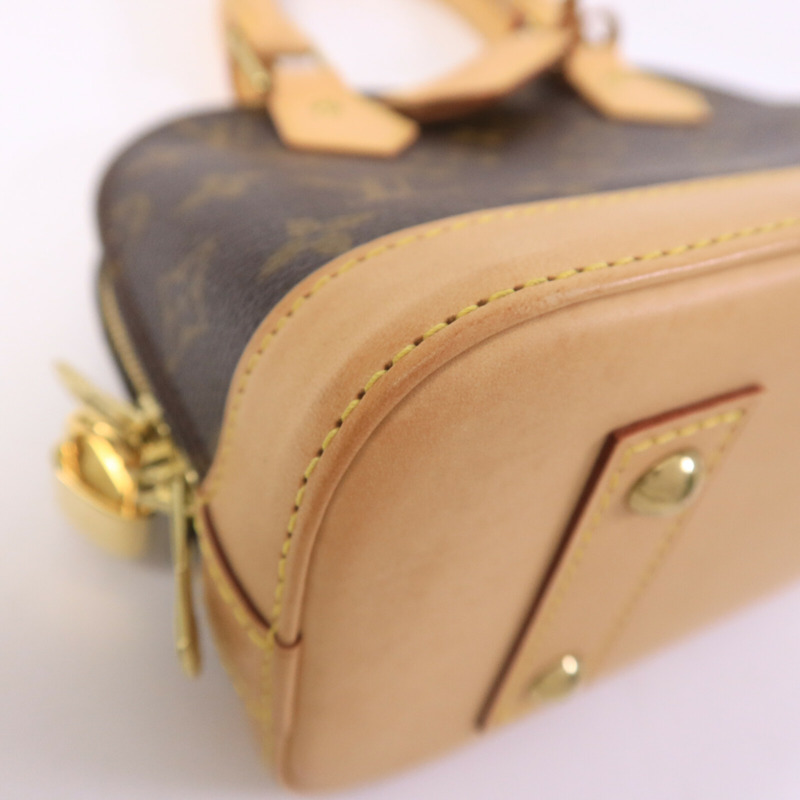 LOUIS VUITTON Monogram Alma BB手挽肩背兩用袋-10