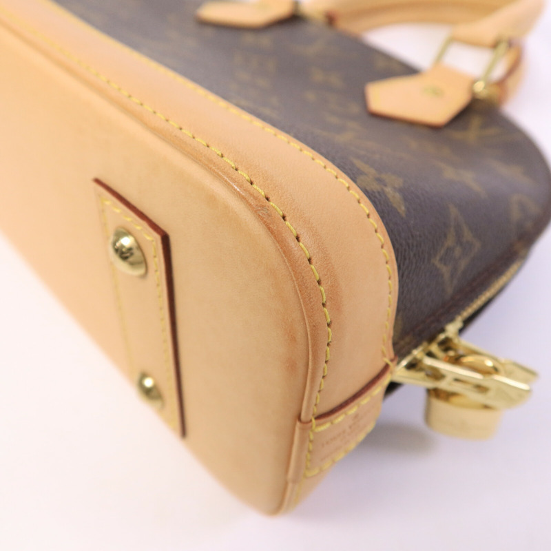 LOUIS VUITTON Monogram Alma BB手挽肩背兩用袋-11