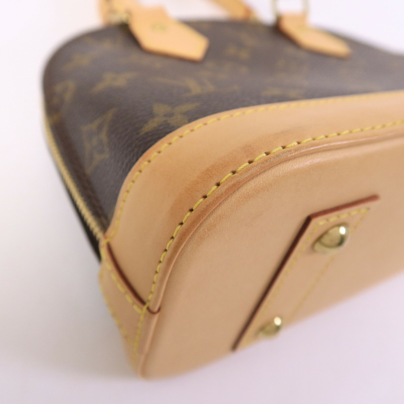 LOUIS VUITTON Monogram Alma BB手挽肩背兩用袋-12