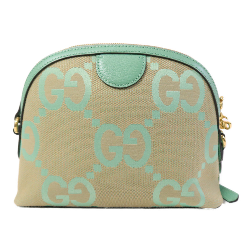 GUCCI 塗層帆布Ophidia Jumbo GG Small Shoulder Bag肩背袋-1