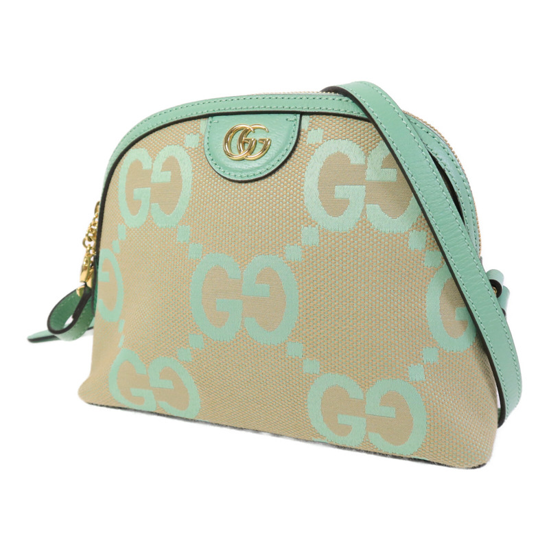 GUCCI 塗層帆布Ophidia Jumbo GG Small Shoulder Bag肩背袋-2