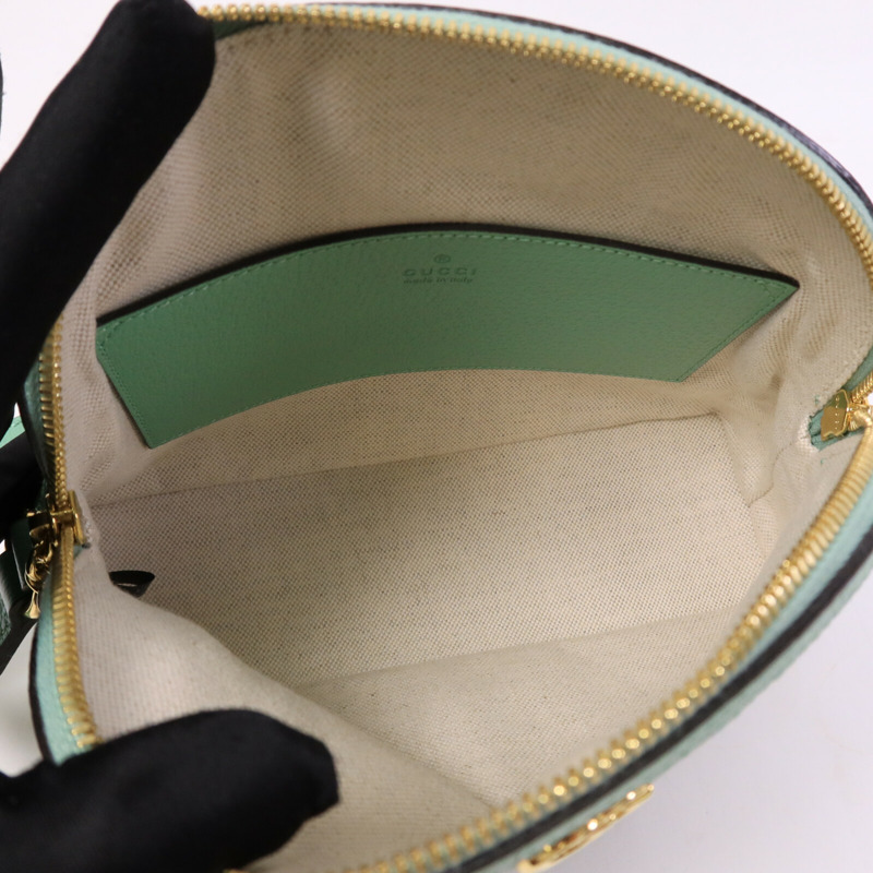 GUCCI 塗層帆布Ophidia Jumbo GG Small Shoulder Bag肩背袋-4