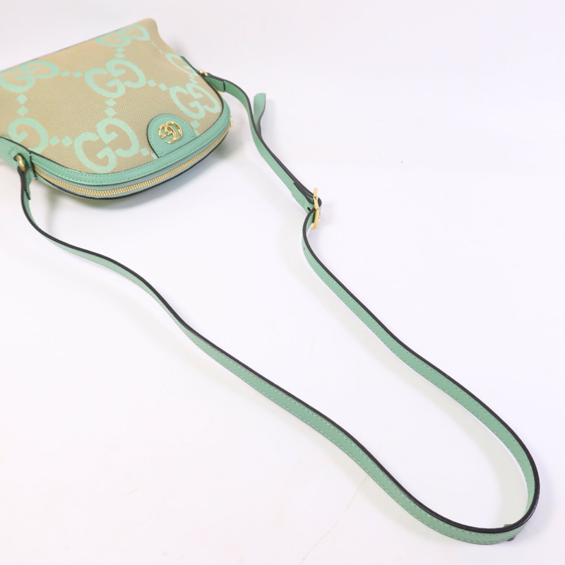 GUCCI 塗層帆布Ophidia Jumbo GG Small Shoulder Bag肩背袋-8