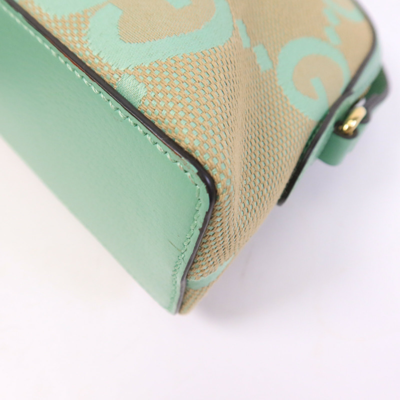 GUCCI 塗層帆布Ophidia Jumbo GG Small Shoulder Bag肩背袋-10