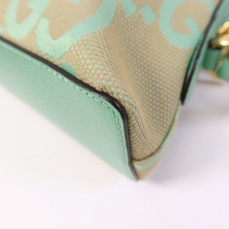 GUCCI 塗層帆布Ophidia Jumbo GG Small Shoulder Bag肩背袋-12